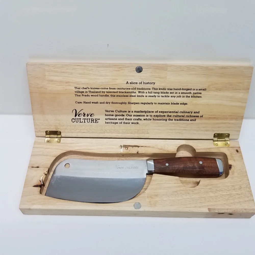 NWOT Verve Culture Thai Chef's Knife #1